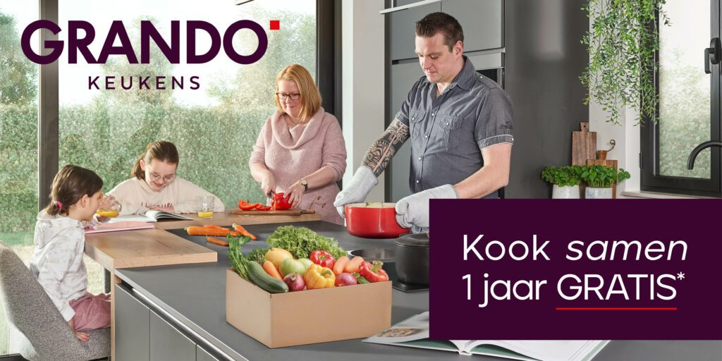 Grando - Kook samen 1 jaar gratis